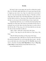 Thực trạng sản xuất kinh doanh của Tổng công ty Đức Giang