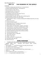 11CB PRACTICE TEST -UNIT 16