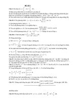 ĐỀ SỐ 1 CÓ HƯỚNG DẪN GIẢI ( ĐỀ KHÓ)