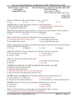 ĐỀ THI THỬ ĐH,CĐ NĂM 2009 - MÃ 115