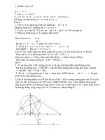 Gợi ý bài giải môn Toán vào 10 ( Tham khảo)