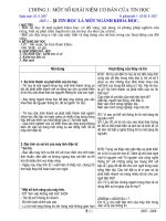 Giáo án tin 10 chương I-II