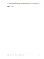 “Hoạt động xuất khẩu hàng may mặc của công ty Xuất Nhập khẩu tỉnh Thái Bình”