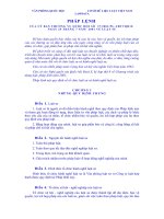 Pháp lệnh về luật sư