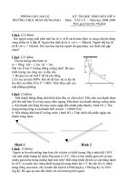 Đề - ĐA VLy HSG cấp trường