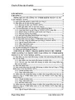 PHƯƠNG HƯỚNG HOÀN THIỆN QUY TRÌNH KIỂM TOÁN TIỀN LƯƠNG VÀ NHÂN VIÊN TRONG KIỂM TOÁN BÁO CÁO TÀI CHÍNH TẠI CÔNG TY TNHH KIỂM TOÁN VÀ TƯ VẤN NEXIA ACPA87