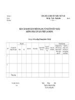 BÁO CÁO DANH SÁCH TRÍCH NGANG VỀ NGƯỜI NƯỚC NGOÀI KHÔNG PHẢI CẤP GIẤY PHÉP LAO ĐỘNG