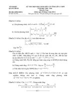 ĐỀ THI CHỌN HỌC SINH GIỎI TỈNH LỚP 11 NĂM HỌC 2010-2011 MÔN TOÁN – SỞ GIÁO DỤC VÀ ĐÀO TẠO QUẢNG BÌNH