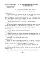 ĐỀ THI CHỌN HỌC SINH GIỎI TỈNH LỚP 12 NĂM HỌC 2012 – 2013 MÔN GIÁO DỤC CÔNG DÂN LỚP 12 THPT - SỞ GD&ĐT NGHỆ AN