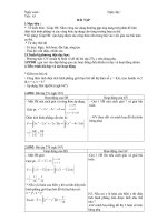 Luyện tập: Ứng dụng tích phân tính diện tích hình phẳng