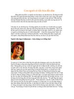 Tư liệu địa lí phổ thông- Con người sẽ tiến hóa đến đâu?