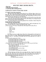 58 Bài tập vẽ Biểu đồ chọn lọc dùng cho ôn thi ĐH