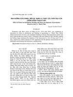 ảnh h-ởng của ethrel đến sự rụng lá, phát lộc, phát dục của giống hồng Thạch Thất