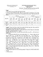 Đề thi HSG địa lý lớp 9 vòng 2 (2005   2006) 