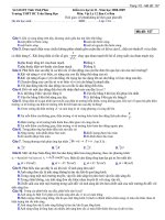 đề lý học kỳ II 09