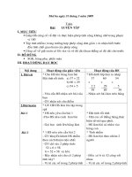 Giáo án lớp 1 - Tuần 29