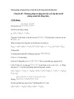 Phương pháp sử dụng hai bộ n số sắp thứ tự để chứng minh bất đẳng thức