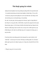 Thủ thuật quảng bá website 
