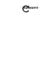 Các giải pháp lập trình c