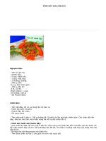 TÔM SỐT CHANH DÂY