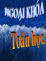 Ngoại khóa Max,min _ Khối 10