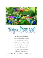 Tho tinh (Thien Long)