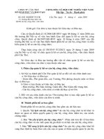 QUI ĐỊNH VỀ QUẢN LÝ HỒ SƠ GV VÀ HS..