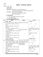 Giáo án hình học 6 HK I