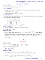 ĐỀ 2 ÔN KIỂM TRA HK2 - 10NC - 2009