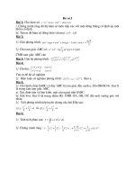 Đê ôn thi ĐH số 5