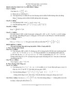 ĐỀ THI THỬ ĐẠI HỌC MÔN TOÁN ĐỀ SỐ 130