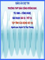 Bai 32 Tap Tinh cua DV