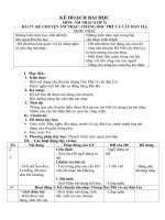 Giáo án 3 soạn theo dự án Việt -Bỉ