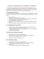 KHẮC PHỤC LỖI DUMPING PHYSICAL MEMORY CỦA WINDOWS XP.doc