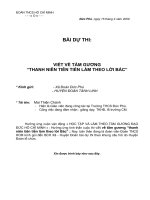 Bài dự thi Viết về 