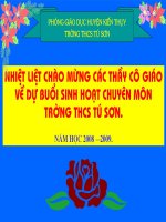 Bai 11. Co che xac dinh gioi tinh.