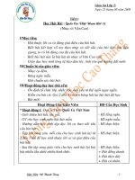 Giáo Án ÂM Nhac lớp 3