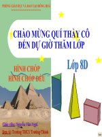 Hình chóp đều và hình chóp cụt đều