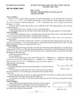 Đề thi vào lớp 10 chuyên QBình 09-10