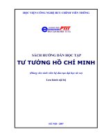 Sách hướng dẫn học tập tư tưởng hồ chí minh 