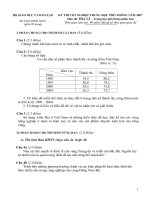 KỲ THI TỐT NGHIỆP TRUNG HỌC PHỔ THÔNG NĂM 2007 Môn thi: ĐỊA LÍ - Trung học phổ thông phân ban