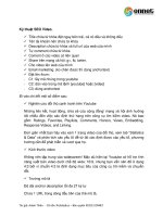 kỹ thuật seo video