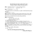 ĐỀ THI KHẢO SÁT TOÁN 9