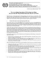 Di cư lao động hợp pháp và thị trường lao động