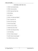 Hoàn thiện kế toán lưu chuyển hàng hoá nhập khẩu và xác định kết quả tiêu thụ hàng hoá tại Côngty Thương mại Tài chính Hải âu