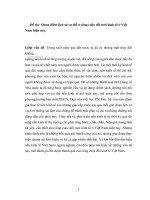 Quan điểm lịch sử cụ thể ở công cuộc đổi mới kinh tế ở Việt Nam 