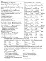 Đề TN Anh vào lớp 10 ( cực hay )