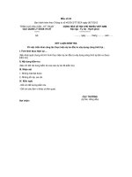 MẪU kết LUẬN KIỂM TRA về việc triển khai công tác thực hiện dự án đầu tư xây dựng công 