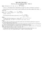 Đề ôn ĐH số 1