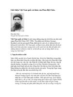 Việt Nam quốc sử khảo của Phan Bội Châu